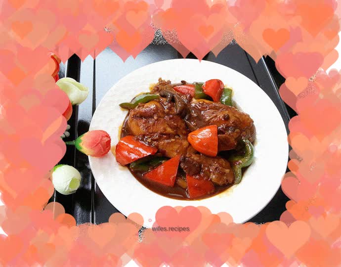 Braised Chicken Legs with Mushrooms