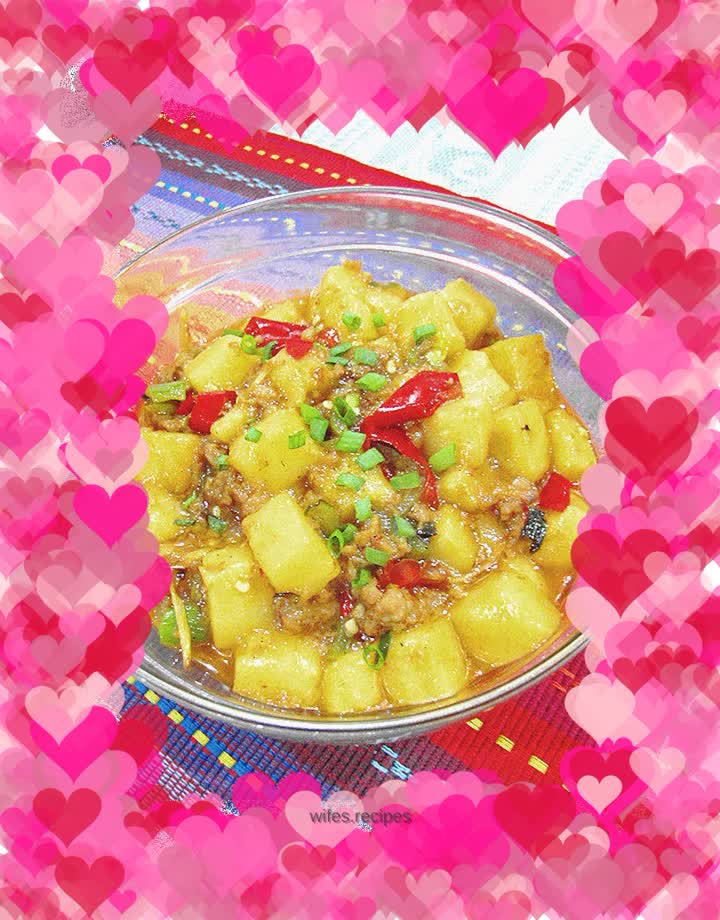 Minced Pork Rice Tofu