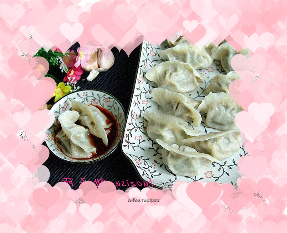 Dumplings stuffed with fennel
