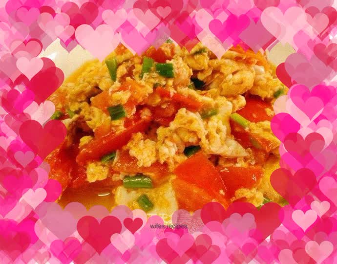 Tomato scrambled eggs