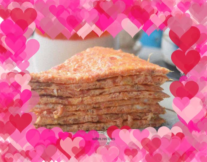 Western red egg pancake