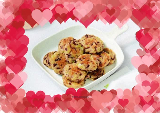 Cabbage and Bean Okara Cake