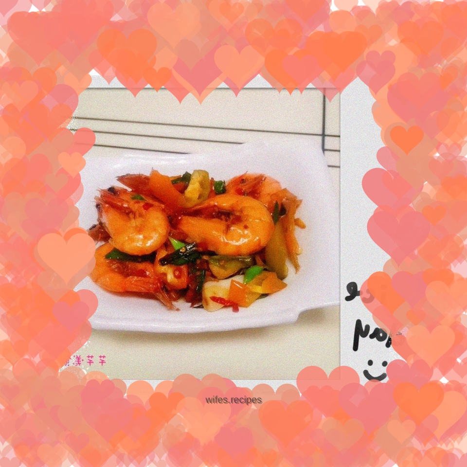 Fried prawns