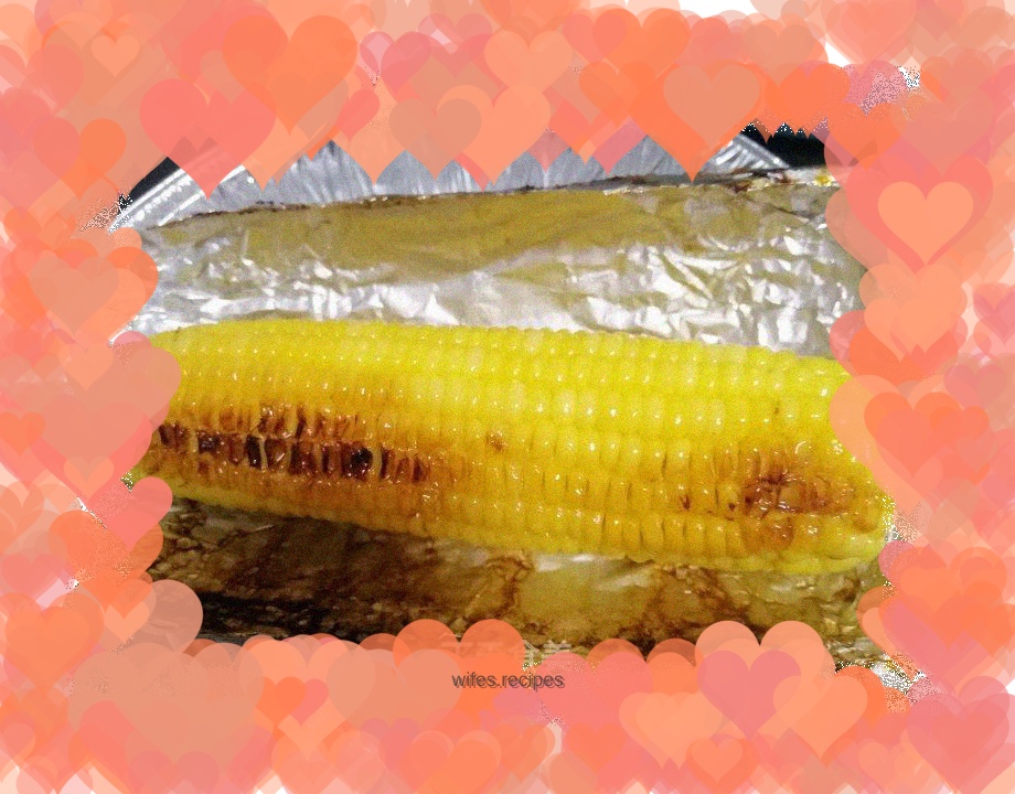 Butter roasted corn