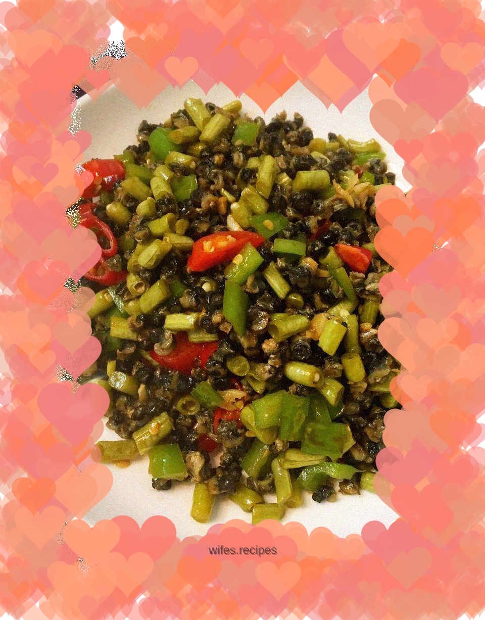 Spicy and sour snails