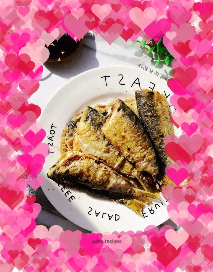 Pan-fried magnetic fish