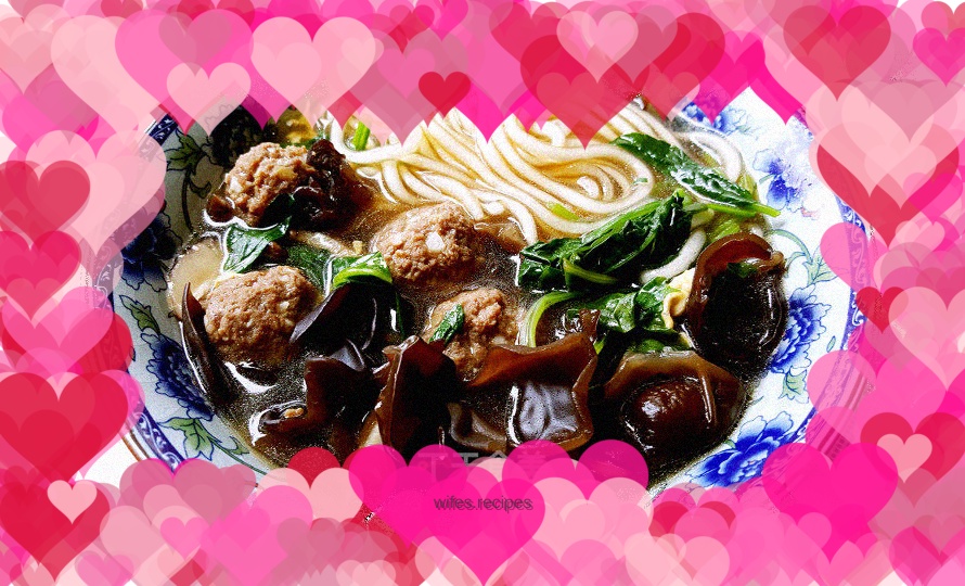 Black Fungus Ball Soup