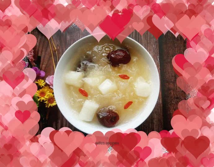 Red Date, Yam and Tremella Soup