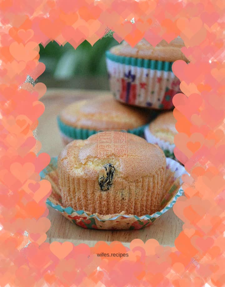 Raisin Cupcakes