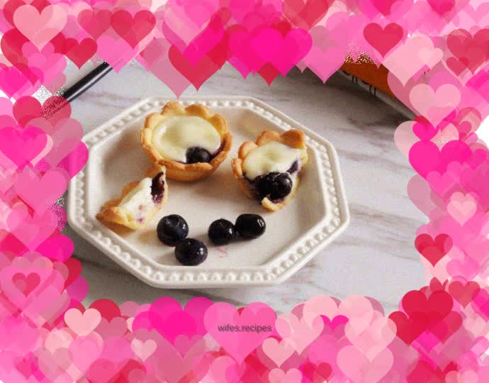 Mini Blueberry Cheese Tarts
