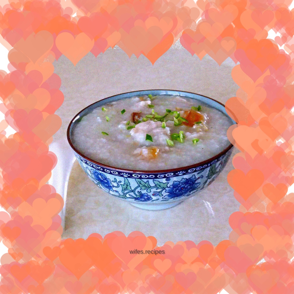 Preserved egg and lean meat porridge