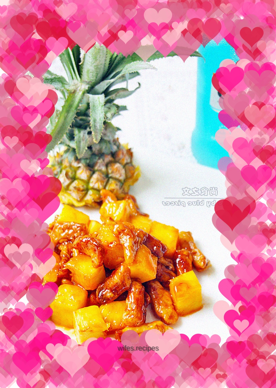 Pineapple meat segments