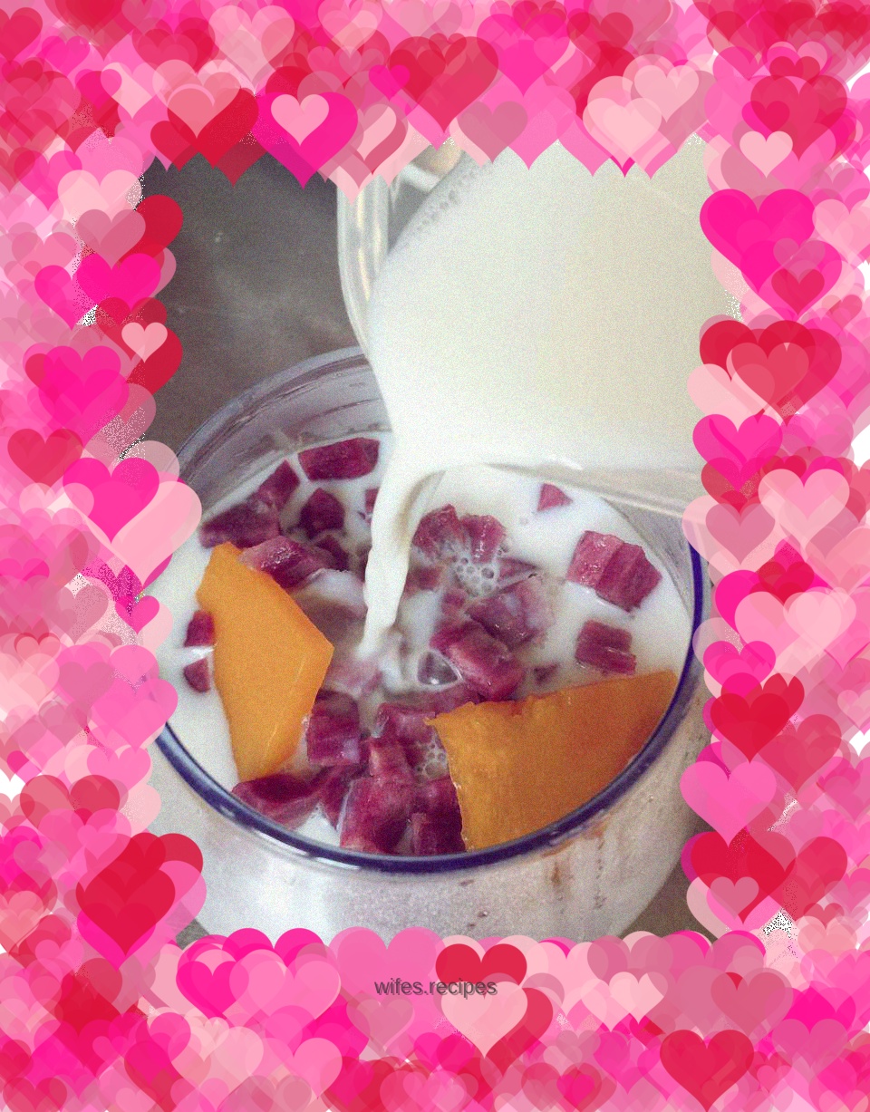 Milky Purple Sweet Potato Pumpkin