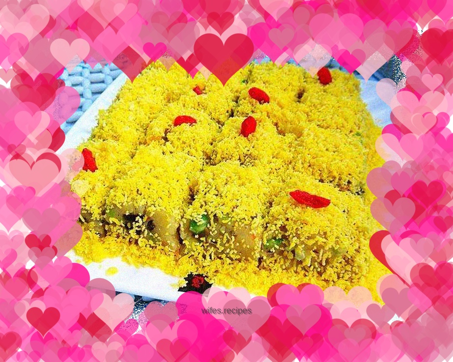 Golden Potato Mashed Cake