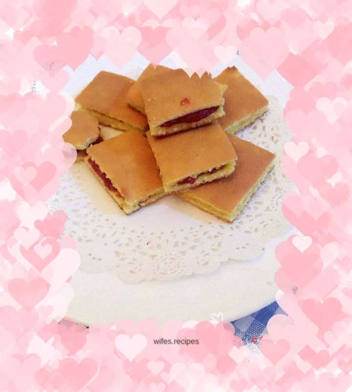 Strawberry Sandwich Squares