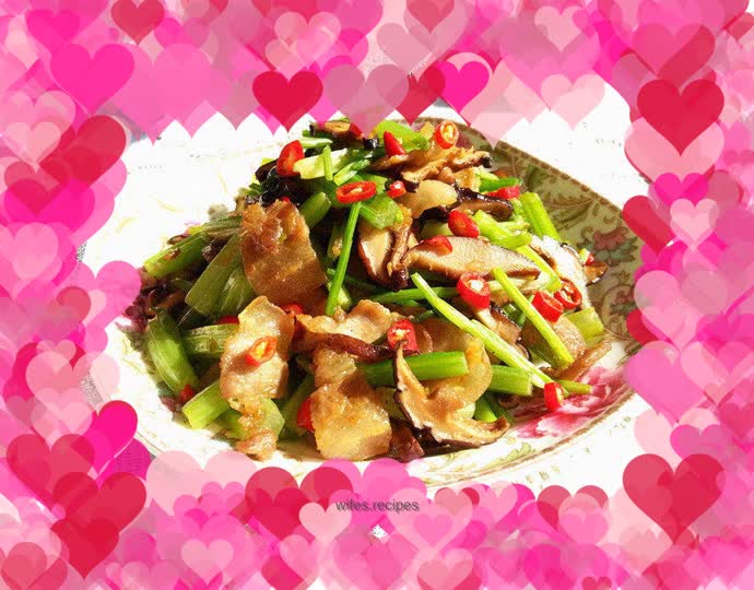 Three-spice stir-fried pork