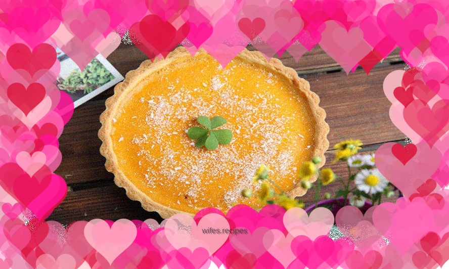 Autumn and winter seasonal dessert—milk-flavored pumpkin pie