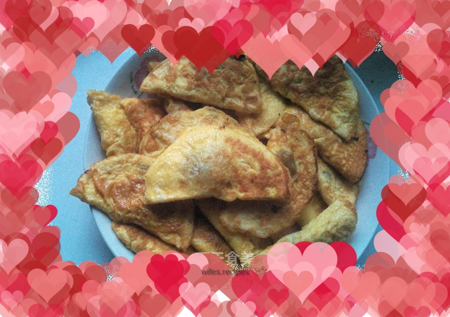 Delicious egg dumplings