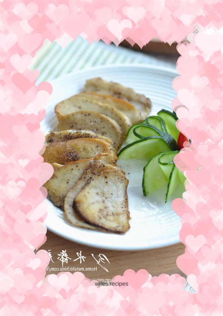 【Black pepper king oyster mushroom】