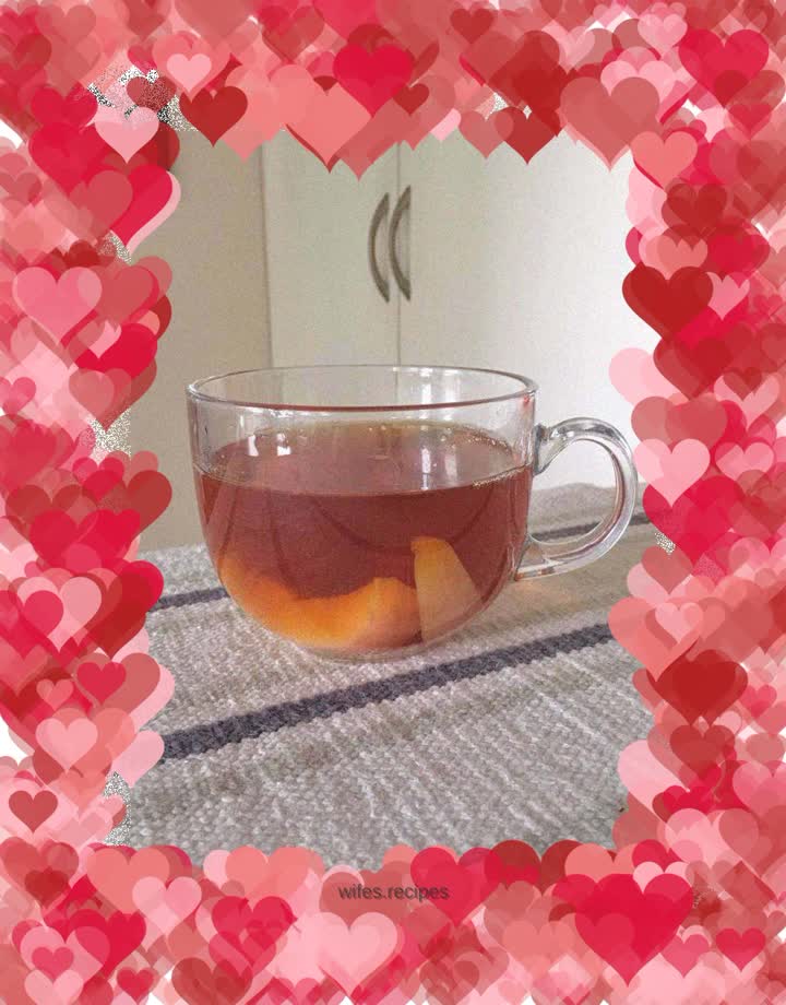 Peach black tea