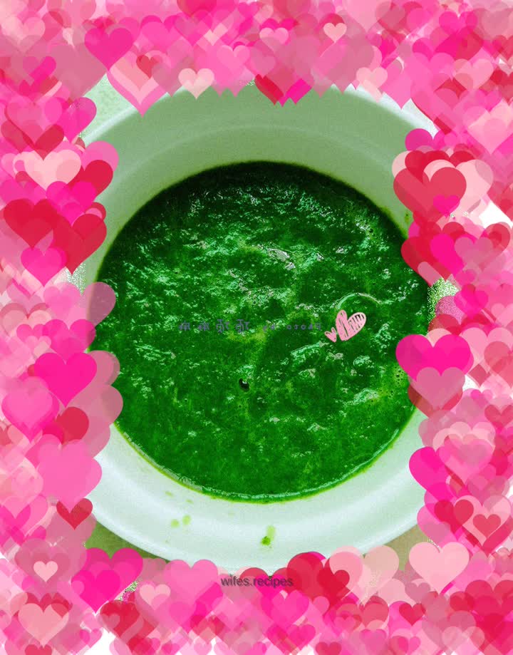 Spinach juice
