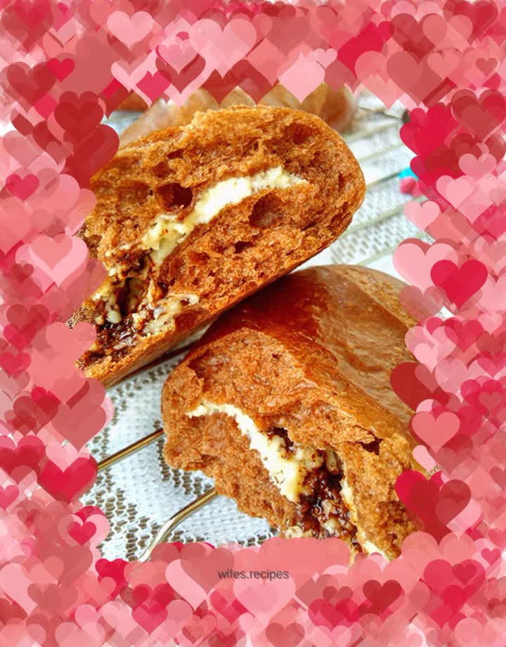 Chocolate cheese bread