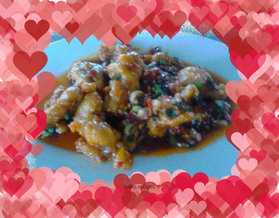 Fish-flavored fried chicken