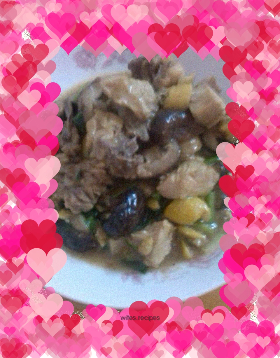 Braised Chicken with Mushrooms