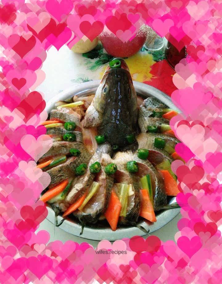 New Year’s Eve Dinner – Peacock Fish