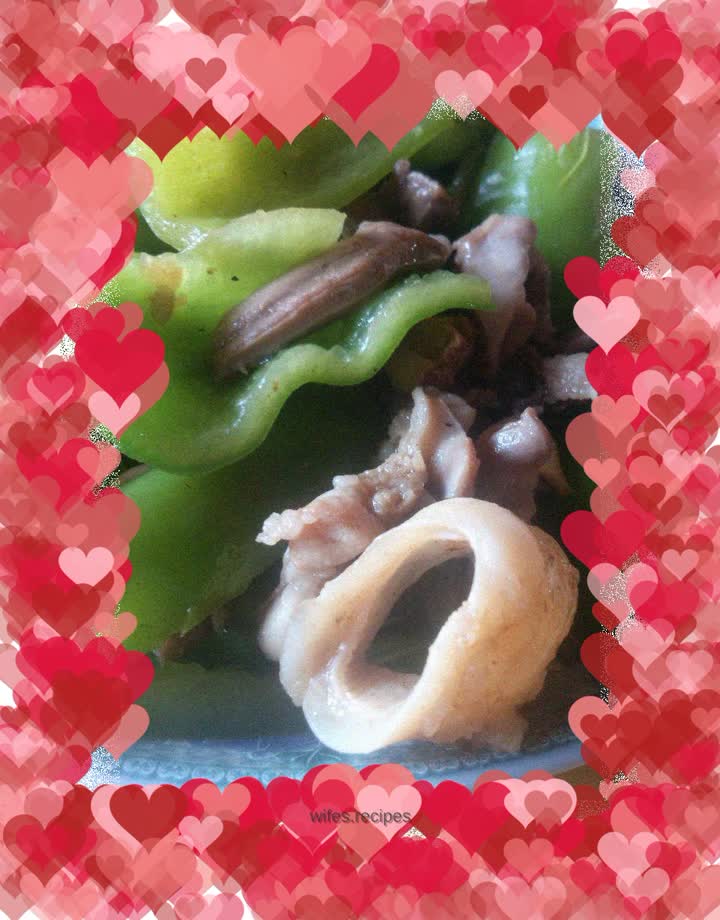 Jiao Fang Dian Vegetable Pepper Pork Heart