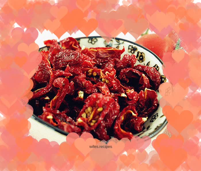 Dried tomatoes—even the supporting role is exciting