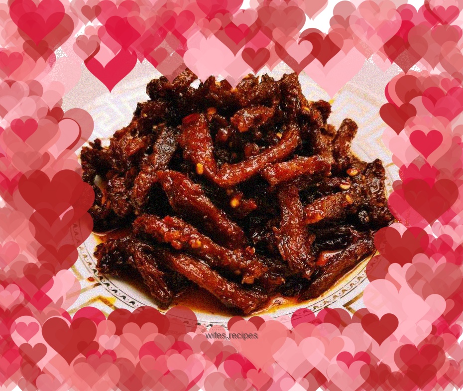 Spicy beef jerky