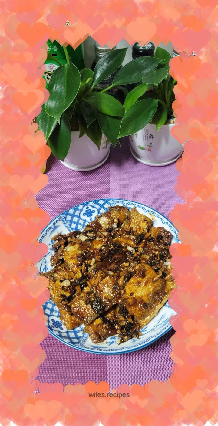 Braised Hairtail with Perilla Sauce