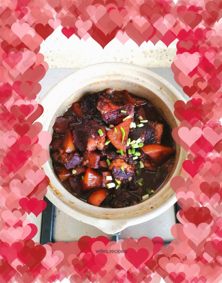 Beef stew with white radish