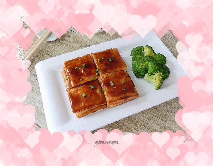 Dried Tofu in Oyster Sauce