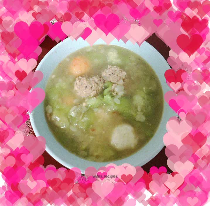 Loofah and Meatball Soup
