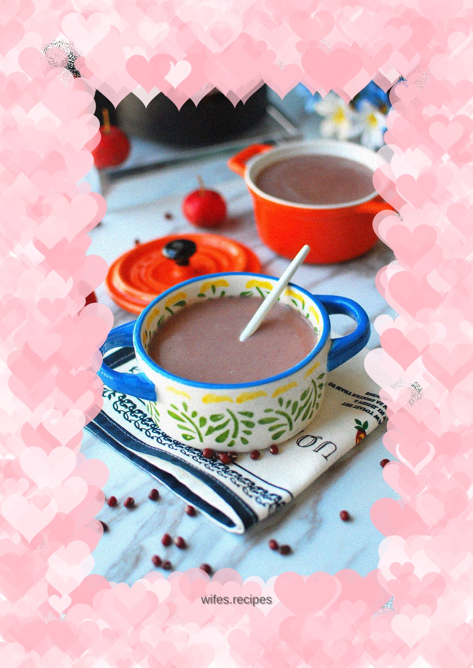 Red bean and hawthorn rice cereal