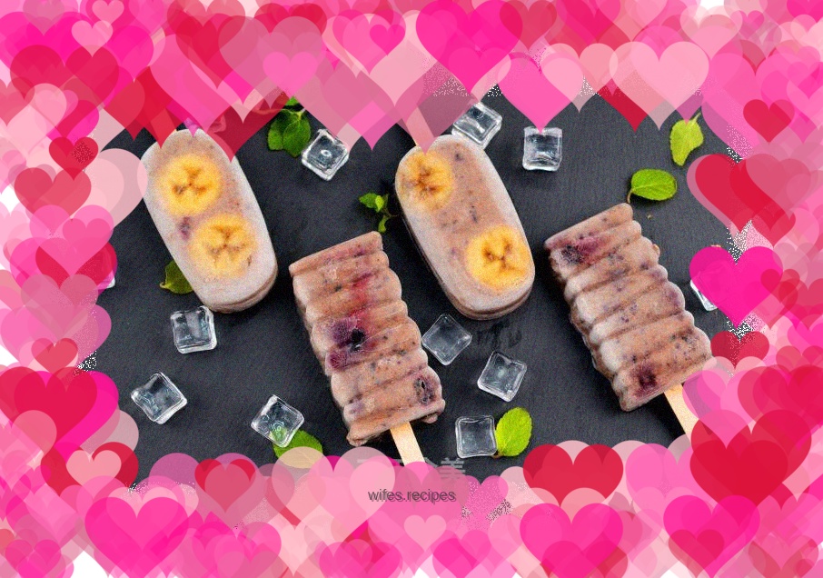 Blueberry Banana Ice Cream