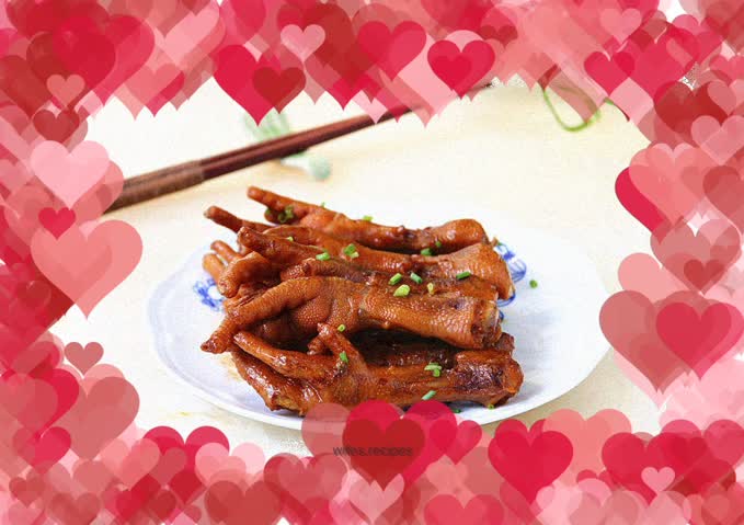 Secret Braised Chicken Feet