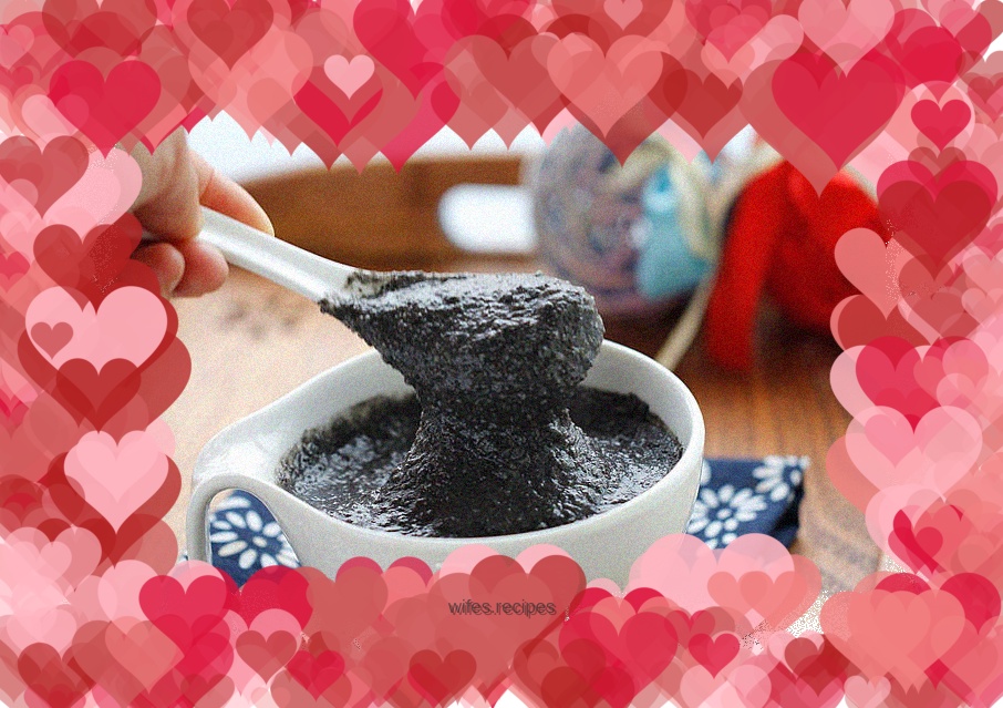 Shouwu black sesame paste