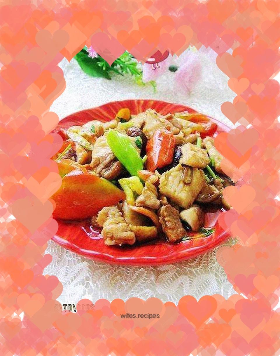 Stir-fried pork belly
