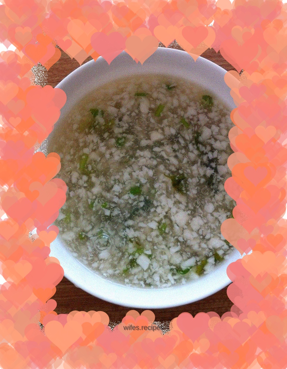 Tofu soup