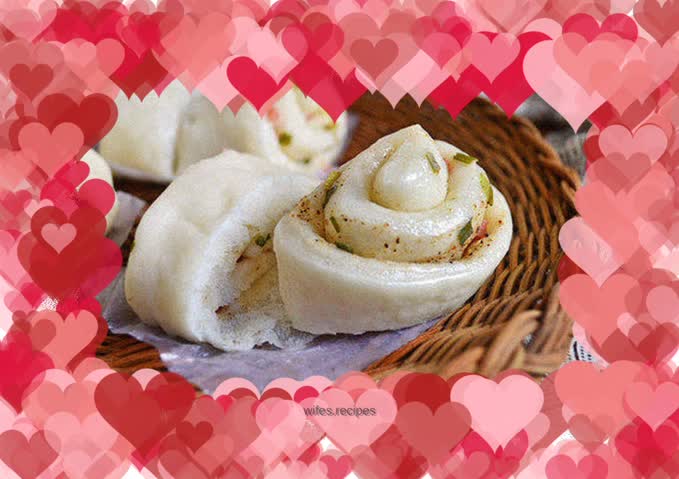 【Salt and Pepper Ham and Scallion Rolls】