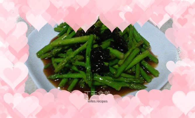 Asparagus in Oyster Sauce