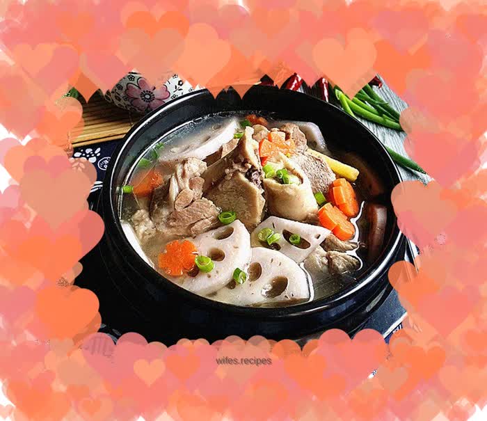 Tonggu lotus root soup