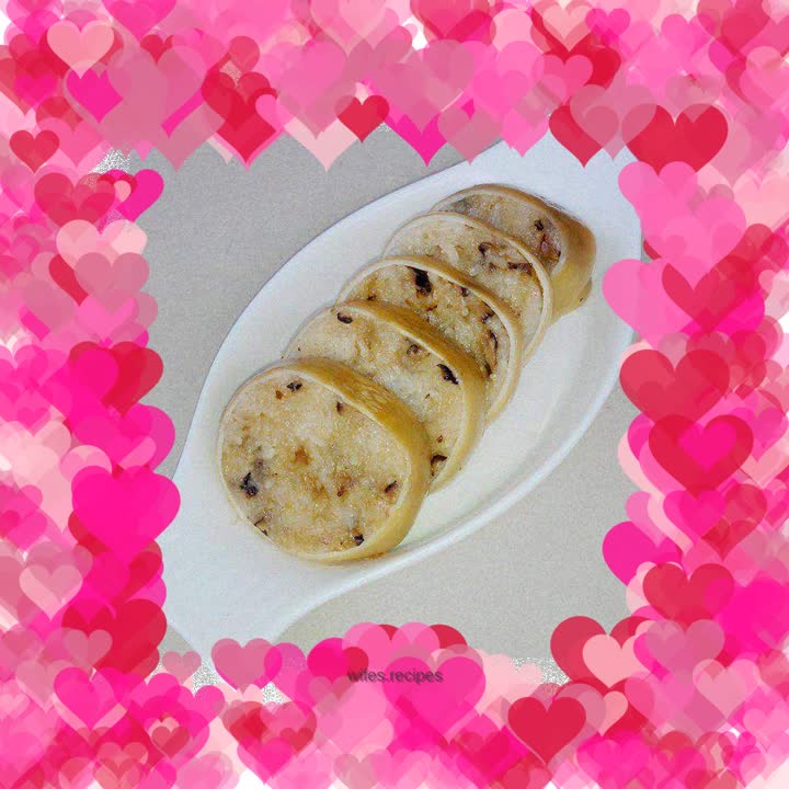 Squid stuffed with glutinous rice