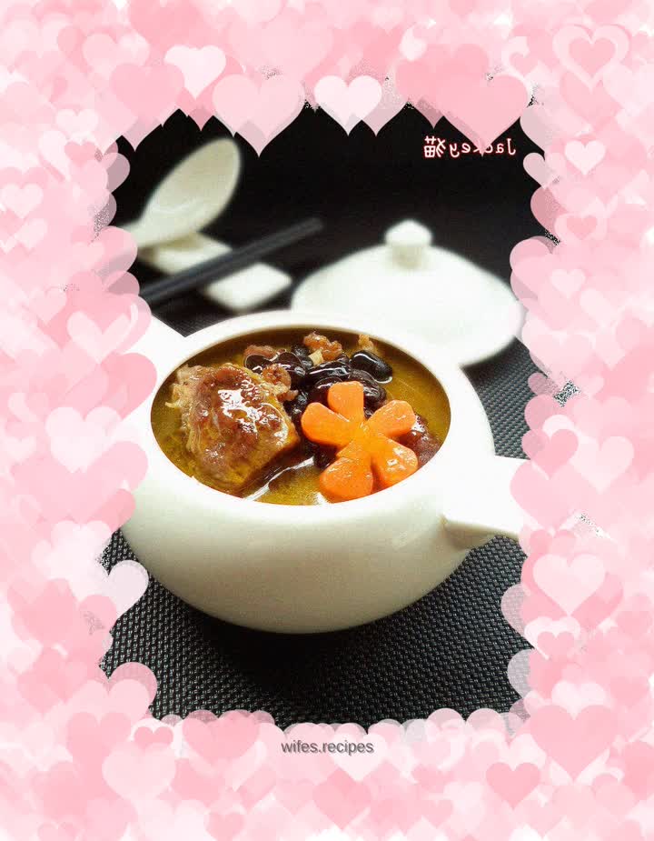 Braised beef brisket with black beans