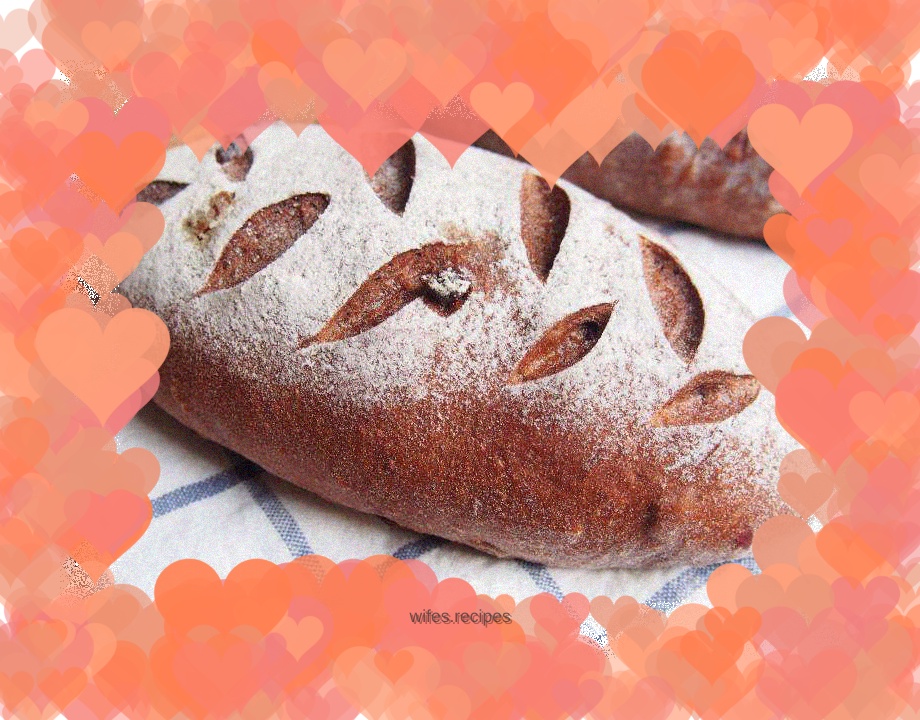 Cocoa Cranberry Cheese Soft European Buns