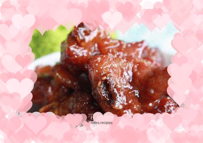 Lazy version of Kuaishou honey-glazed pork ribs