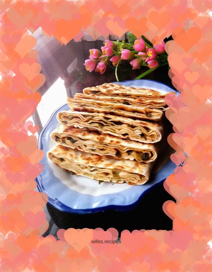 Sautéed Scallion Cake